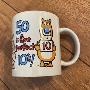 Hallmark Shoebox 50 Is Five Perfect 10s Coffee Cup